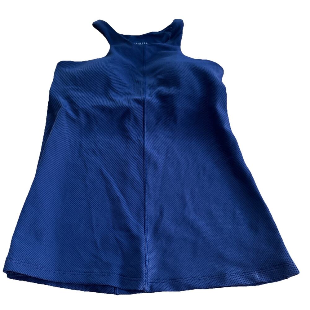 Athleta Intensity Support Tank Top In Supersonic Dress Blue Size S